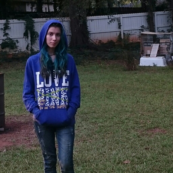 Altered Pink Hoodie - Picture 7 of 8